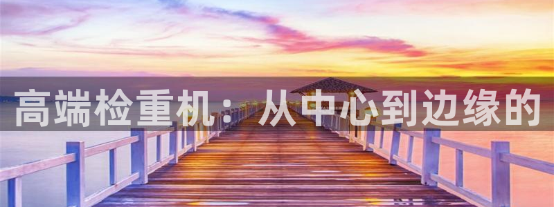 天宏娱乐胡叔：高端检重机：从中心到边缘的