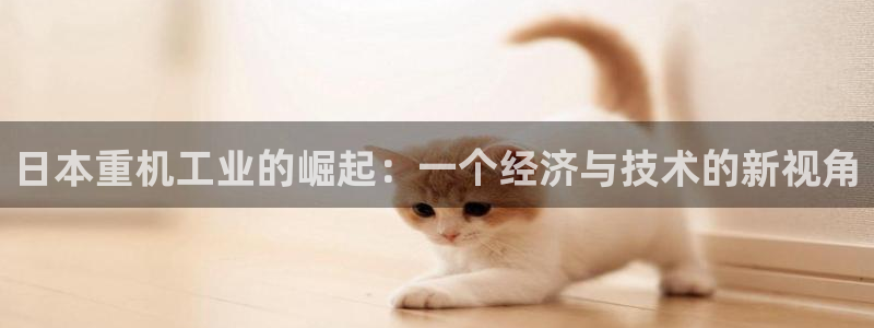 快手天宏娱乐是什么：日本重机工业的崛起：一个经济与技术的新视